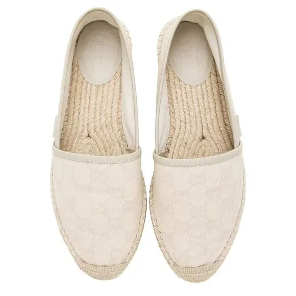 Gucci GG Canvas Espadrilles - Size 8 / 38 - Picture 5 of 10